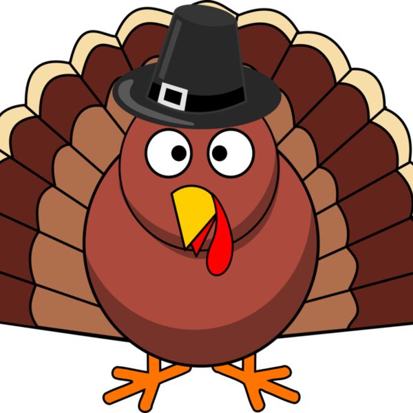 turkey with black hat Thumbnail
