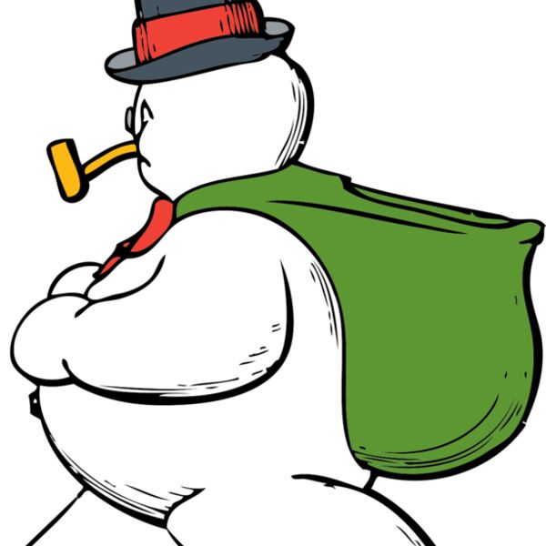 johnny automatic snowman side view Thumbnail