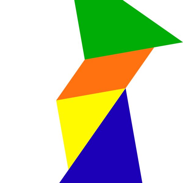 Tangram shape people 76 Thumbnail