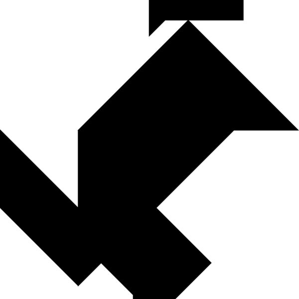 Tangram shape people 40 b Thumbnail