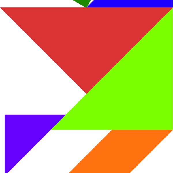Tangram shape people 24 01 Thumbnail
