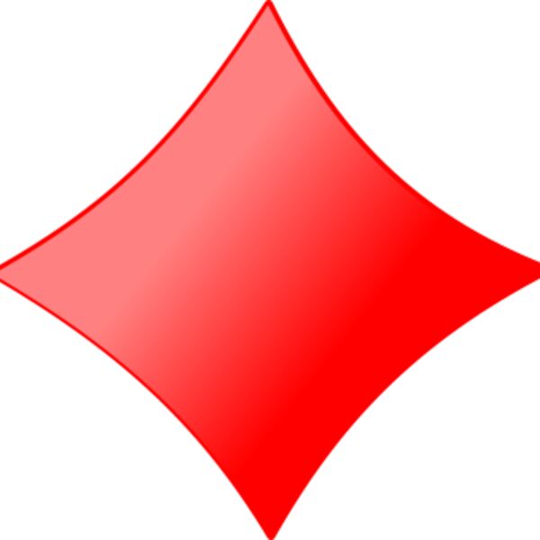 nicubunu Card symbols Diamond Thumbnail