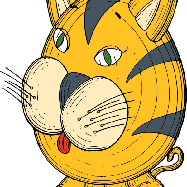 johnny automatic cat figurine Thumbnail