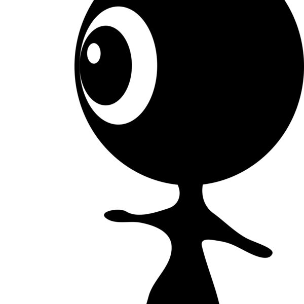 alien silhouette  2  Thumbnail