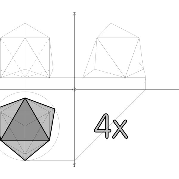 10v10 geodaetische Kuppel aus Tetraeder Frequenz 2  2    Copy Thumbnail