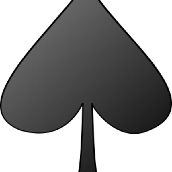 nicubunu Card symbols Spade Thumbnail