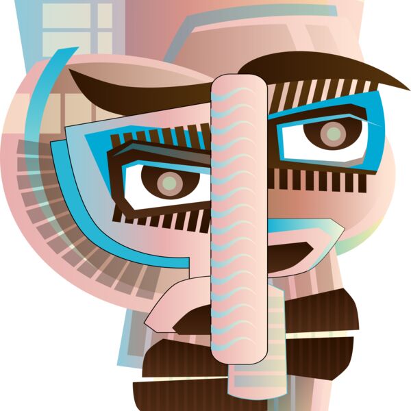 abstract face Thumbnail