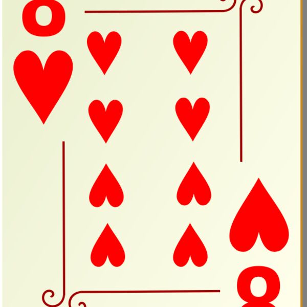 nicubunu Ornamental deck 8 of hearts Thumbnail