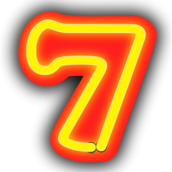 rwwgub Neon Numerals 7 Thumbnail