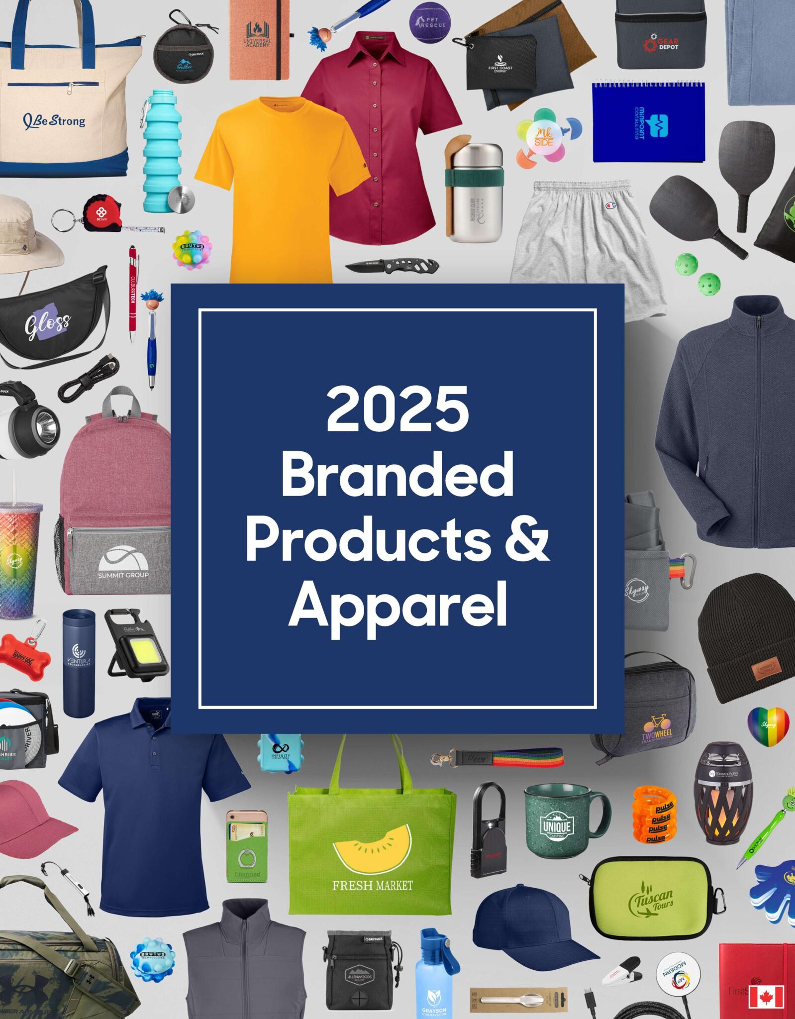 branded products and apparel