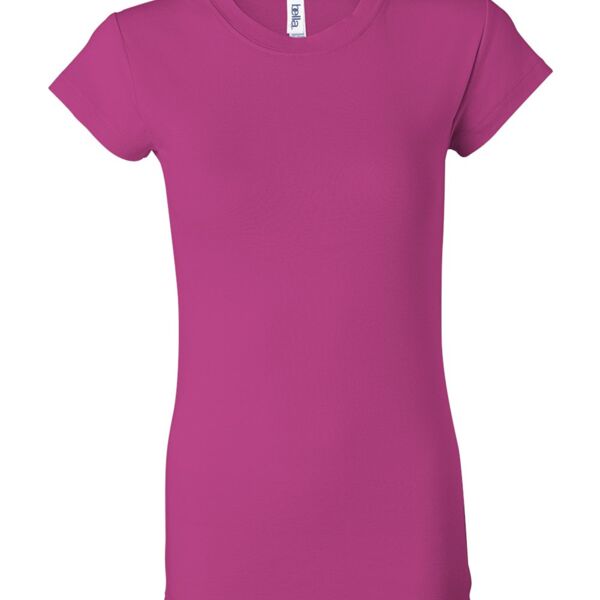 Women's Sheer Mini Rib Tee Thumbnail
