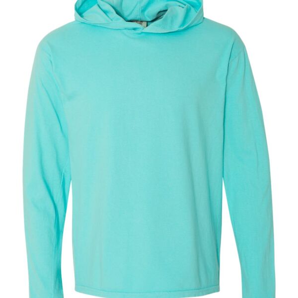 Garment Dyed Hooded Long Sleeve Tee Thumbnail