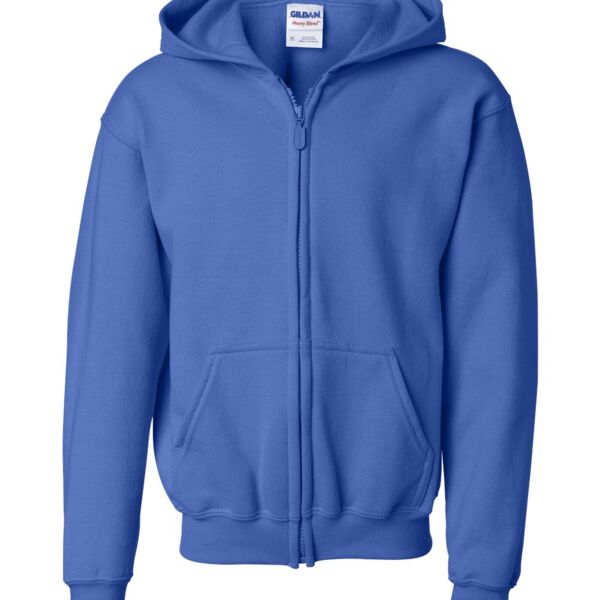 Heavy Blend Youth Full-Zip Hooded Sweatshirt Thumbnail
