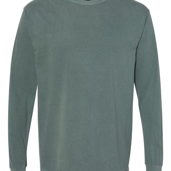 Garment Dyed Heavyweight Ringspun Long Sleeve T-Shirt Thumbnail